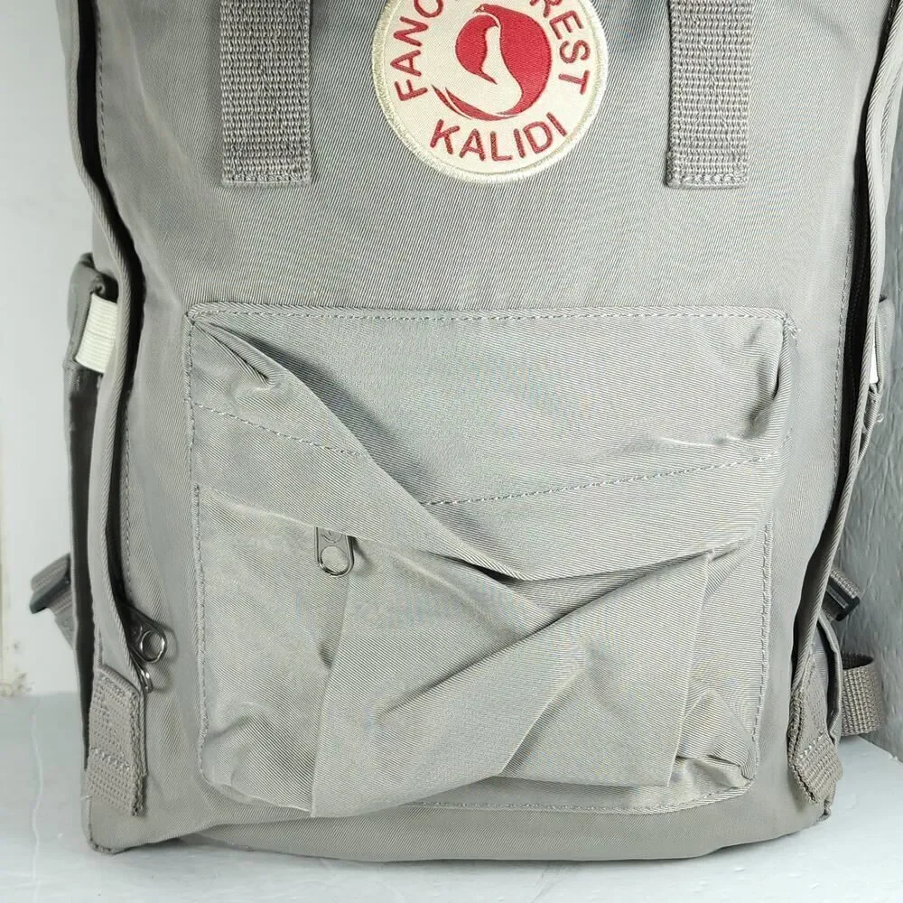 Kalidi Unisex Fanci Forest Gray Laptop Bookbag Outdoor Backpack